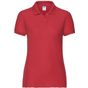 fruit of the loom 65/35 Polo Lady-Fit - rouge - XL