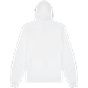 Bella Unisex sponge fleece full-zip hoodie white