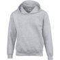 Gildan Blend Youth Hooded Sweatshirt - sport_grey - L