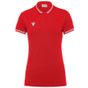 Macron Hambo polo red/white
