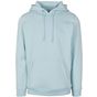 Build Your Brand Heavy Hoody ocean_blue