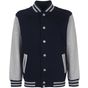 fdm Junior Varsity Jacket navy/heather_grey