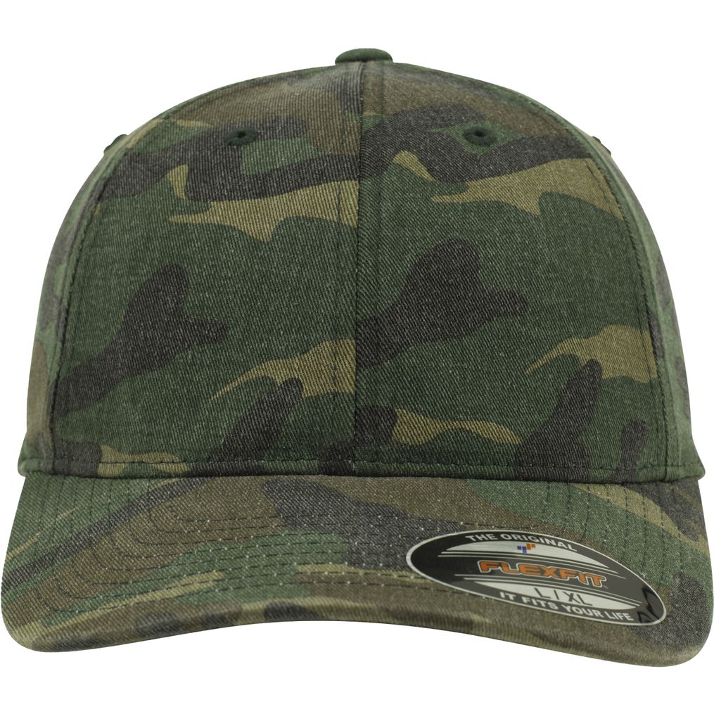 Flexfit Garment Washed Camo flexfit