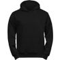 Tee Jays Junior Unlabeled Hooded Sweatshirt black