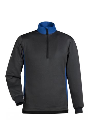 Image produit Sweat-shirt col zippé unisexe