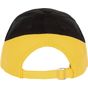 k-up Racing - casquette bicolore 6 panneaux black/yellow