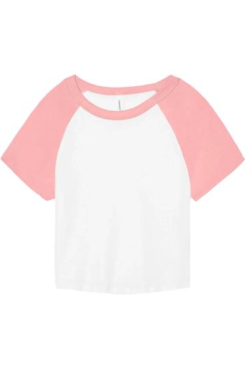 Image produit Women's micro rib raglan baby tee