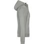 James&Nicholson Ladies´ Hooded Softshell Jacket light_grey/black