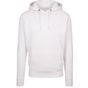 Build Your Brand Raglan Sweat Hoody white
