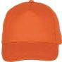 K-up Casquette Baseball - 5 panneaux orange
