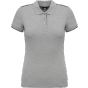 WK Designed To Work Polo Day To Day contrasté manches courtes femme oxford_grey/black
