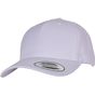 flexfit 5-Panel Premium Curved Visor Snapback Cap light_purple