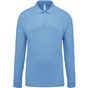 Kariban Polo piqué manches longues homme  sky_blue