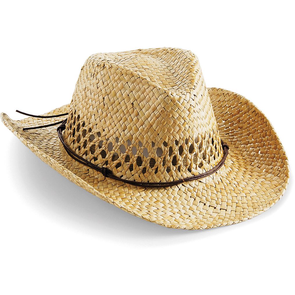 Chapeau de cowboy en paille Beechfield