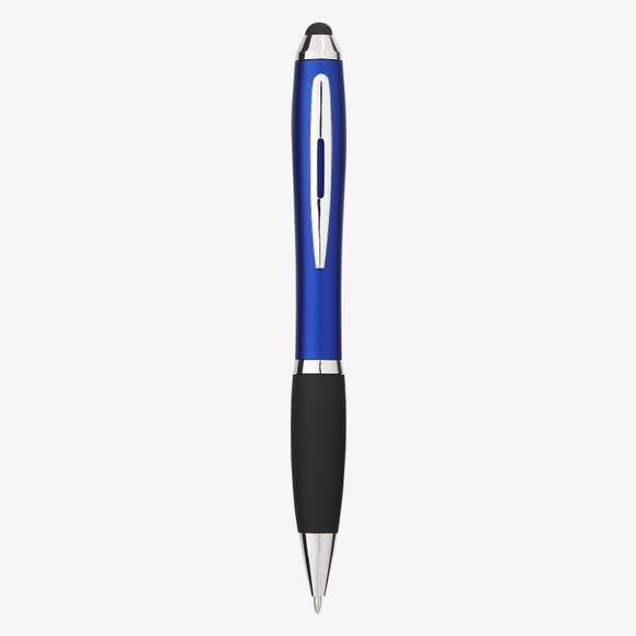 Stylo stylet coloré avec grip noir Nash Bullet