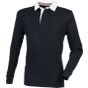 Front Row Mens premium superfit rugby black