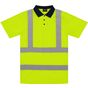 Pro RTX High Visibility Polo à visibilité renforcée hv_yellow/navy