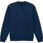 Gildan Softstyle Midweight Adult Fleece 1/4 Zip Sweat navy