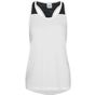 AWDis Just Cool Women's Cool Smooth Workout Vest - arctic_white/black - L