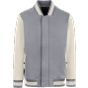 HRM Men´s Premium College Jacket Stone / Off white