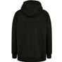 Build Your Brand Oversized Cut On Sleeve Hoody black