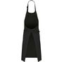 Kariban Tablier avec poche en coton Bio black