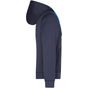 James&Nicholson Men's Hooded Jacket navy/cobalt