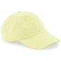 Beechfield Casquette papa 6 panneaux compacte pastel_lemon