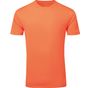 TriDri T-Shirt texturé en tissu recyclé homme lightning_orange