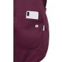 karlowsky Women's Sleeveless Slip-On Medical Tunic Aubergine