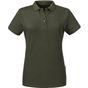 Russell-pure-organic Ladies' Pure Organic Polo dark_olive