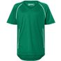 James&Nicholson Team Shirt Junior green/white