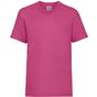 fruit of the loom Kids Valueweight T fuchsia