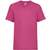 fruit of the loom Valueweight T Kids - fuchsia - 9/11ans