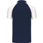 kariban Polo Baseball navy/white