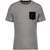 kariban T-shirt coton bio avec poche grey_heather/black