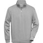 James&Nicholson Workwear Half Zip Sweat grey_heather