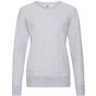 fruit of the loom Lightweight Raglan Sweat Lady-Fit heather_grey