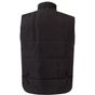 Velilla Gilet matelassé bicolore multipoches black/orange