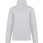 Kariban Enzo > Micropolaire col zippé homme ash_heather