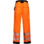 Korntex EOS Hi-Vis workwear trousers with printing areas Signal orange / Black