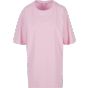 Build Your Brand Ladies Oversized Boyfriend Tee Soft pink