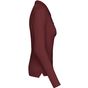 Kariban Polo piqué manches longues femme  wine