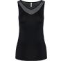 ProAct Débardeur de padel bicolore femme black/marl_dark_grey