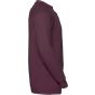 Russell Sweatshirt manches raglan classique burgundy