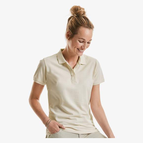 Ladies' Pure Organic Polo Russell-pure-organic