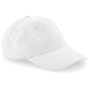 Beechfield Casquette classique à 6 pans en coton biologique white