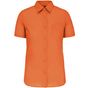 Kariban Judith - Chemise manches courtes femme orange