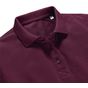 Russell-pure-organic Ladies' Pure Organic Polo burgundy