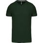 Kariban T-shirt col V manches courtes forest_green